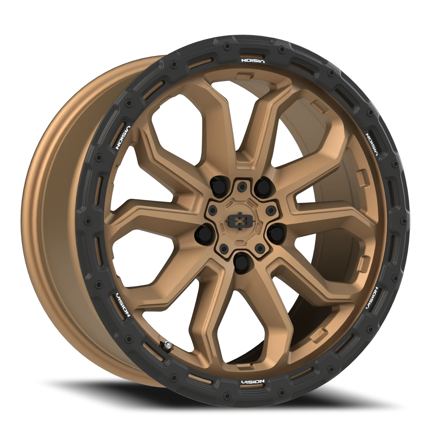 Vision Korupt 17X8 Satin Bronze Wheel