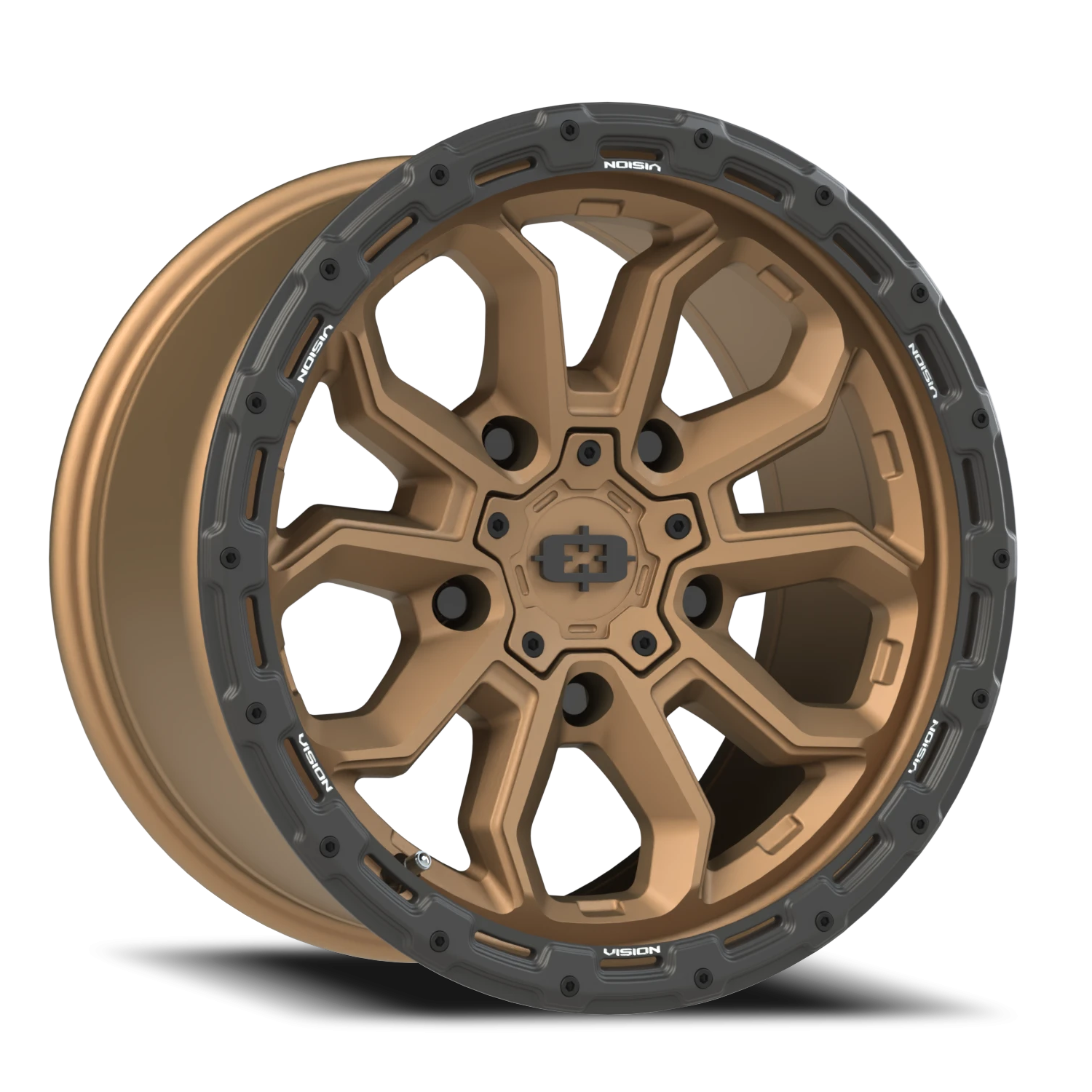 Vision Korupt 17X9 Satin Bronze Wheel