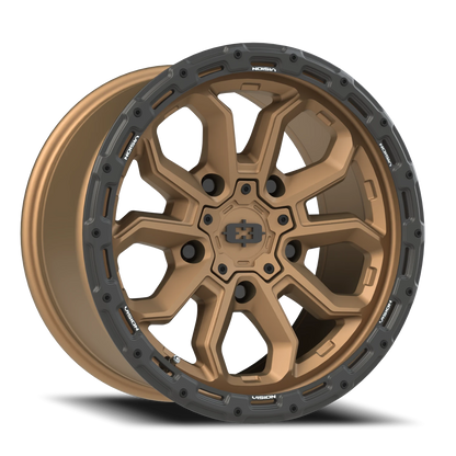 Vision Korupt 17X9 Satin Bronze Wheel