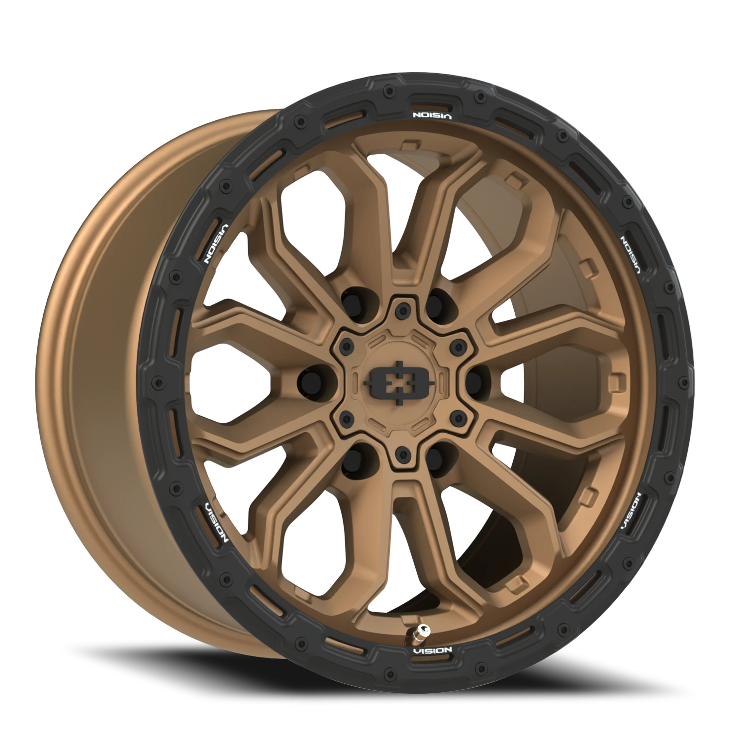 Vision Korupt 17X9 Satin Bronze Wheel