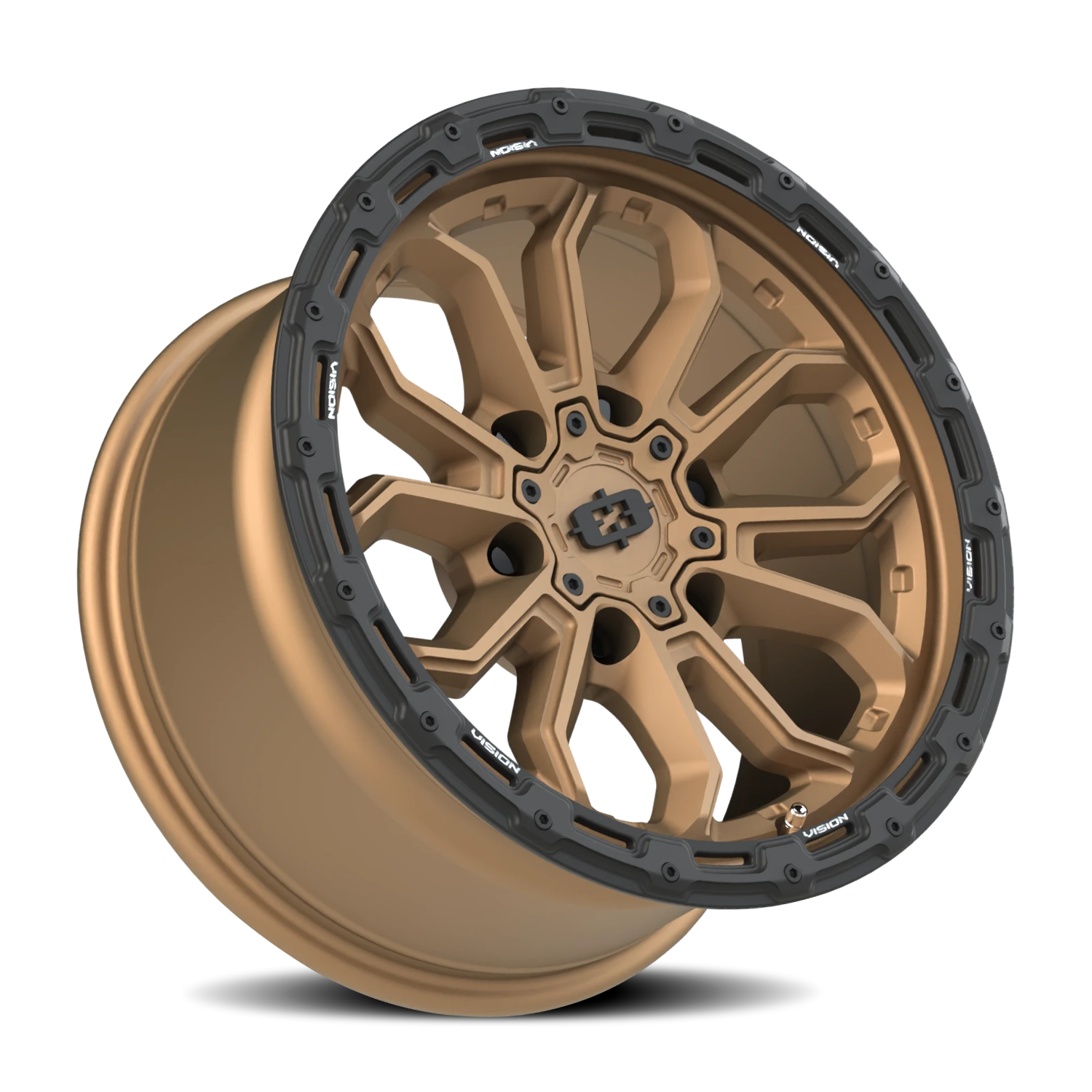 Vision Korupt 17X9 Satin Bronze Wheel