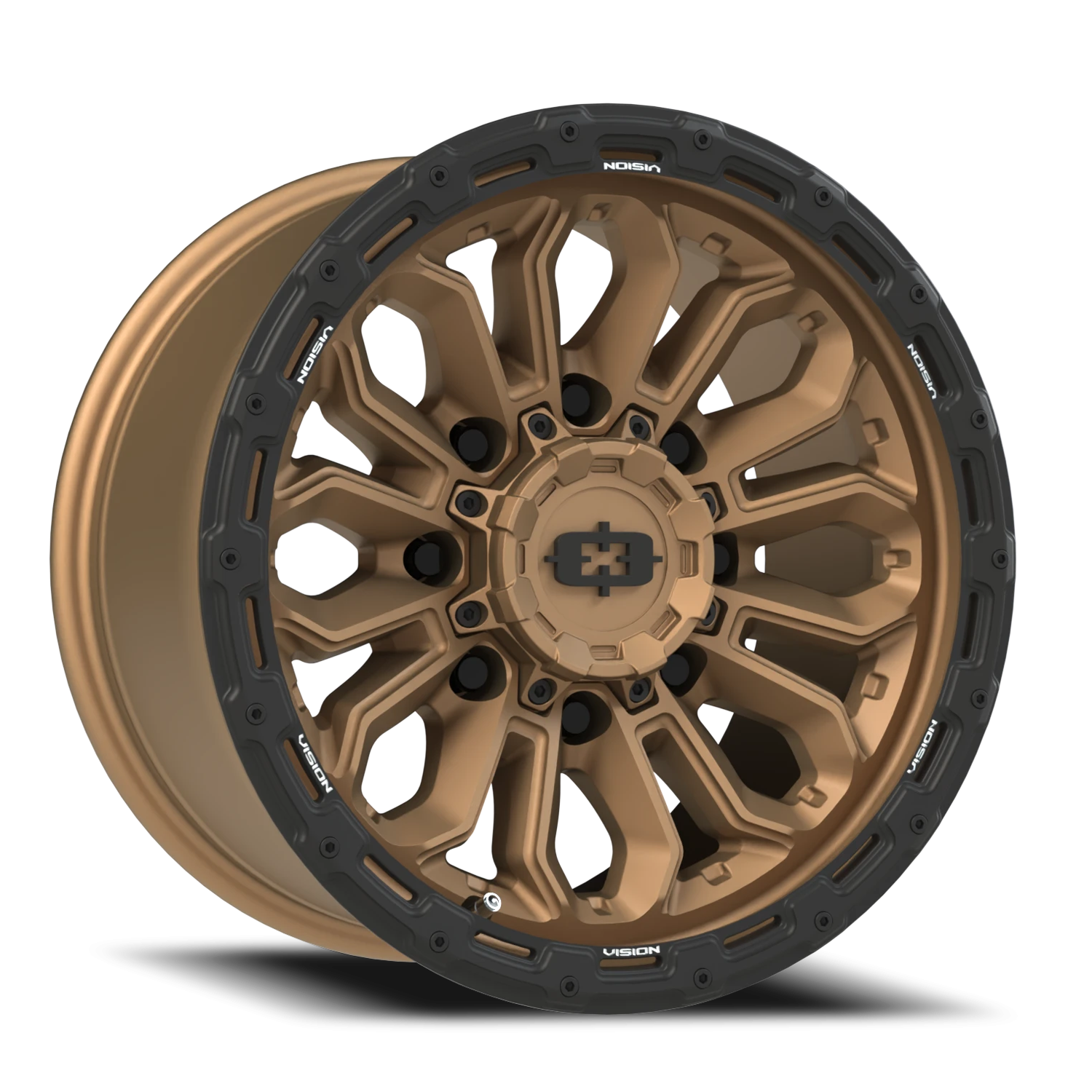 Vision Korupt 17X9 Satin Bronze Wheel