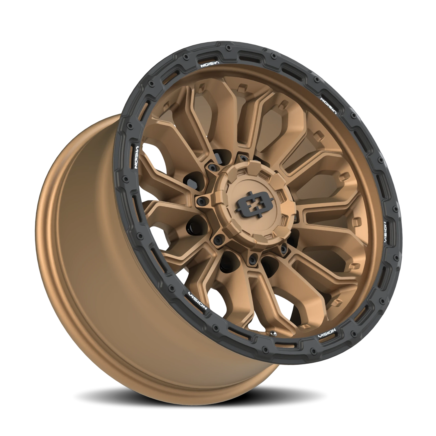 Vision Korupt 17X9 Satin Bronze Wheel