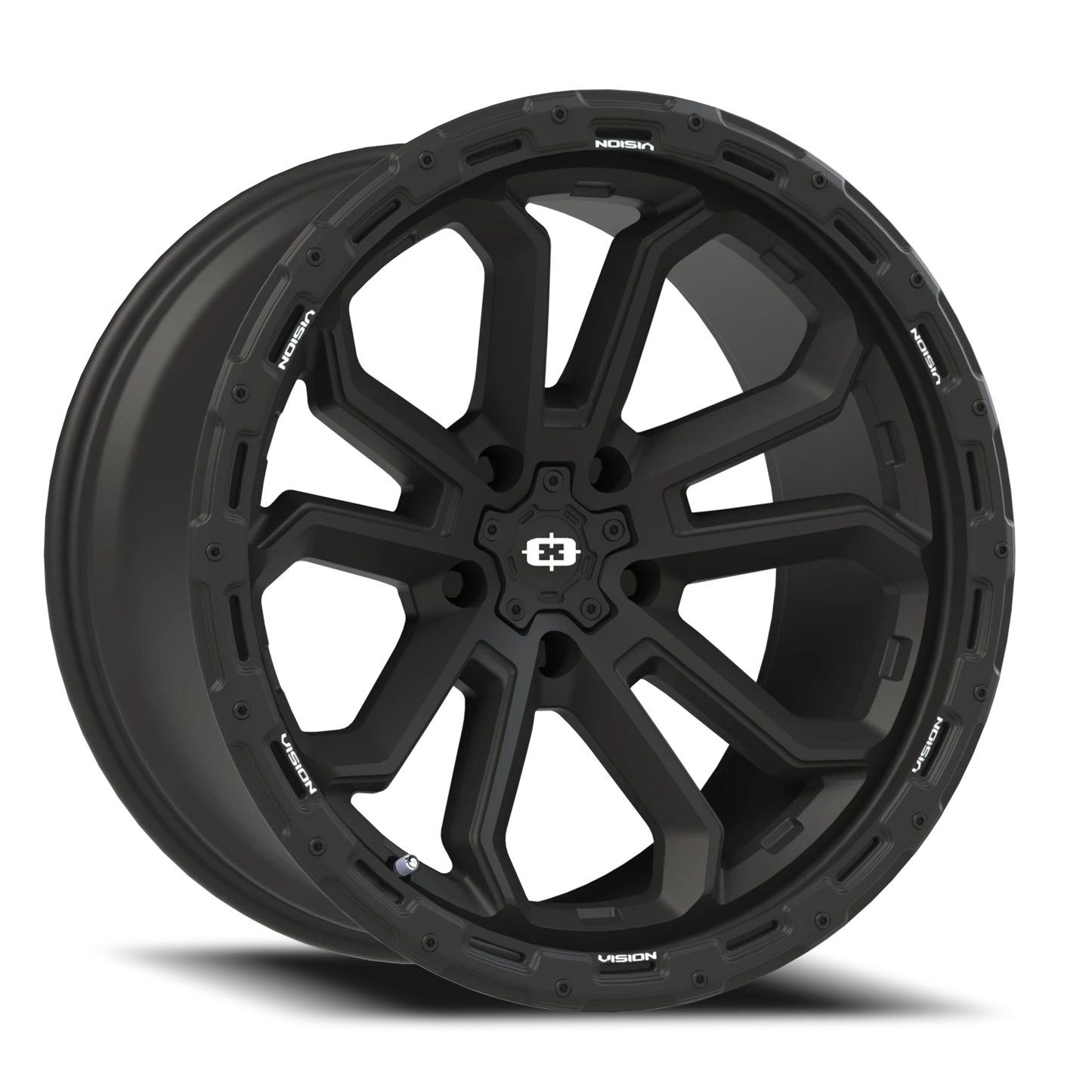 Vision Korupt 20X10 Satin Black Wheel