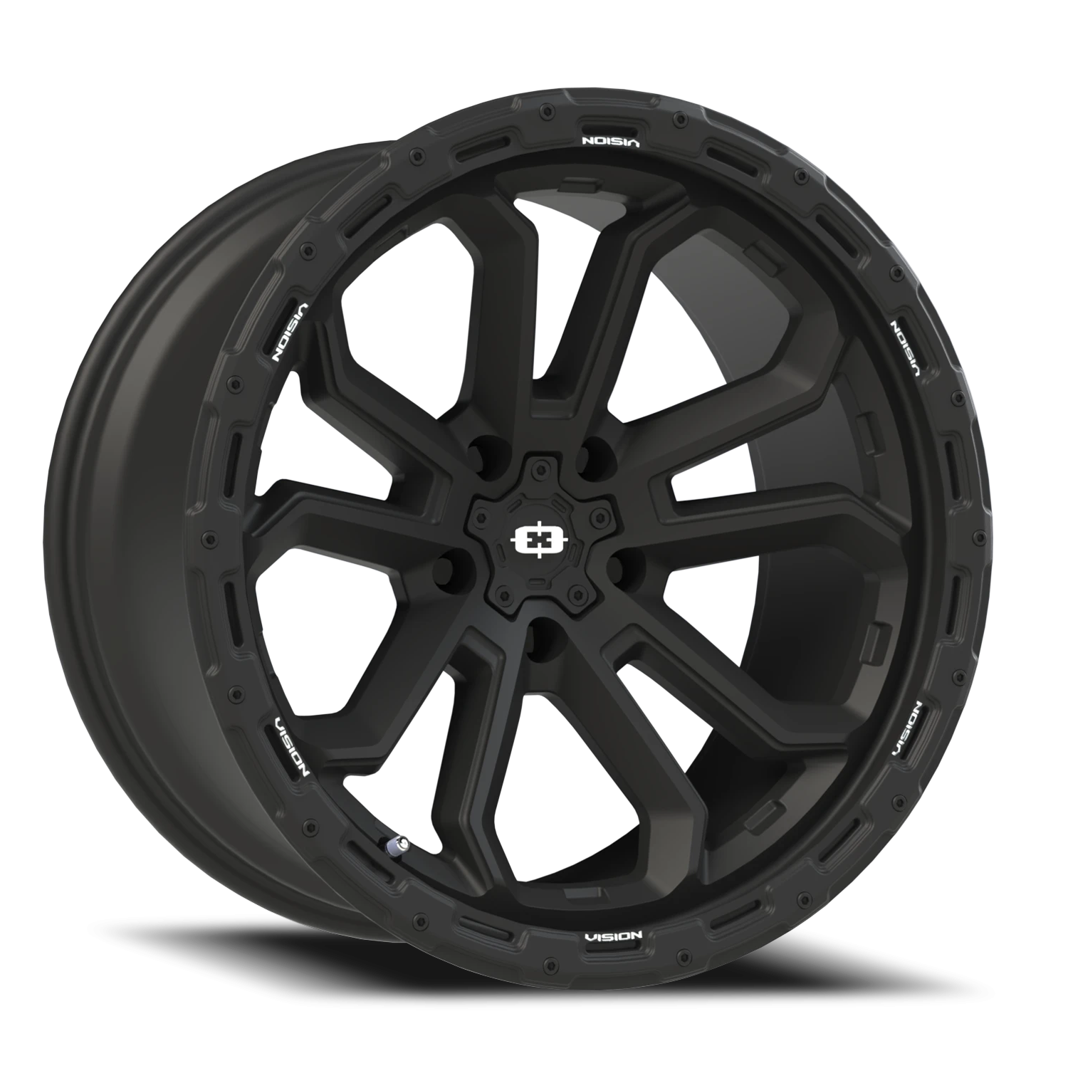 Vision Korupt 20X10 Satin Black Wheel