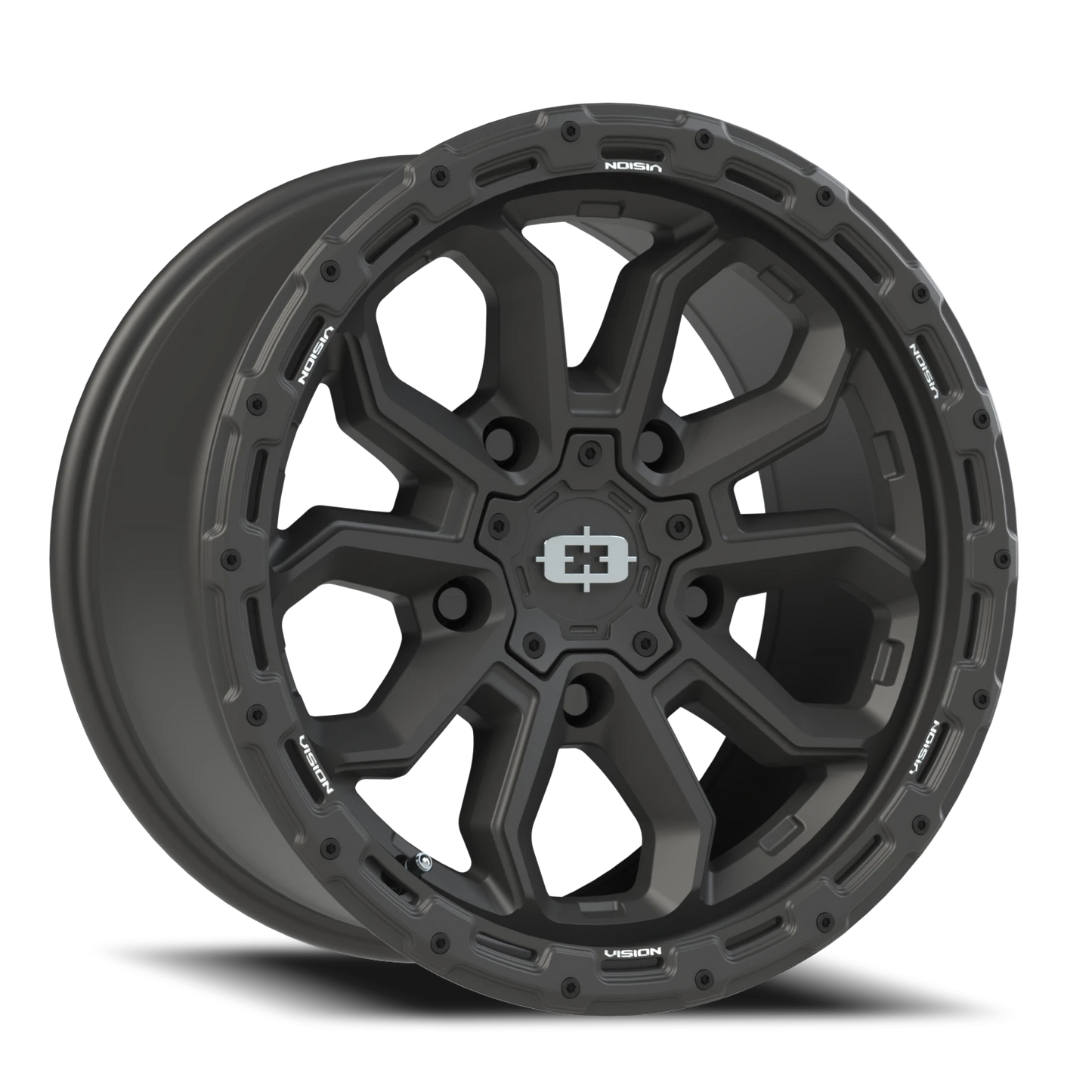 Vision Korupt 17X9 Satin Black Wheel