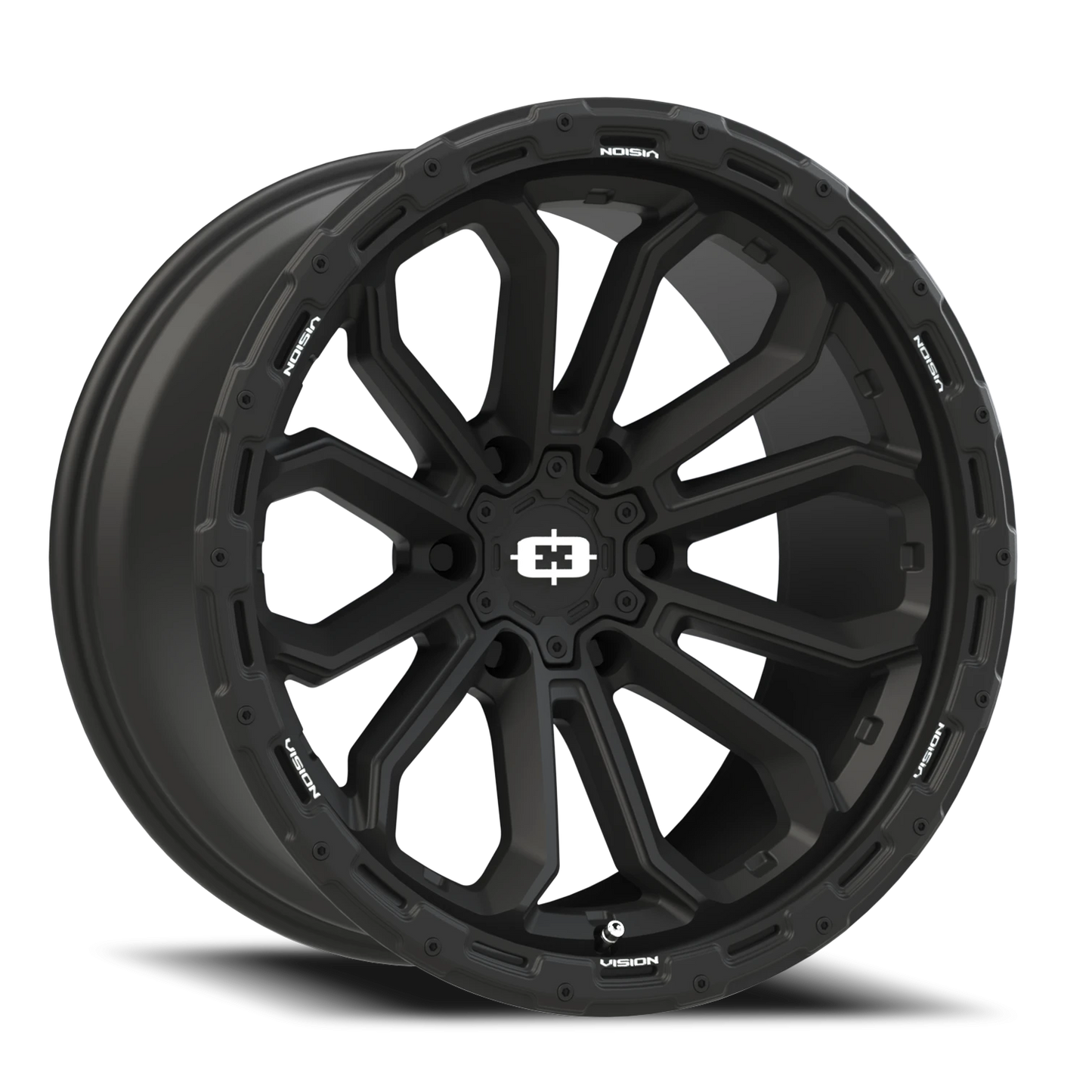 Vision Korupt 20X10 Satin Black Wheel