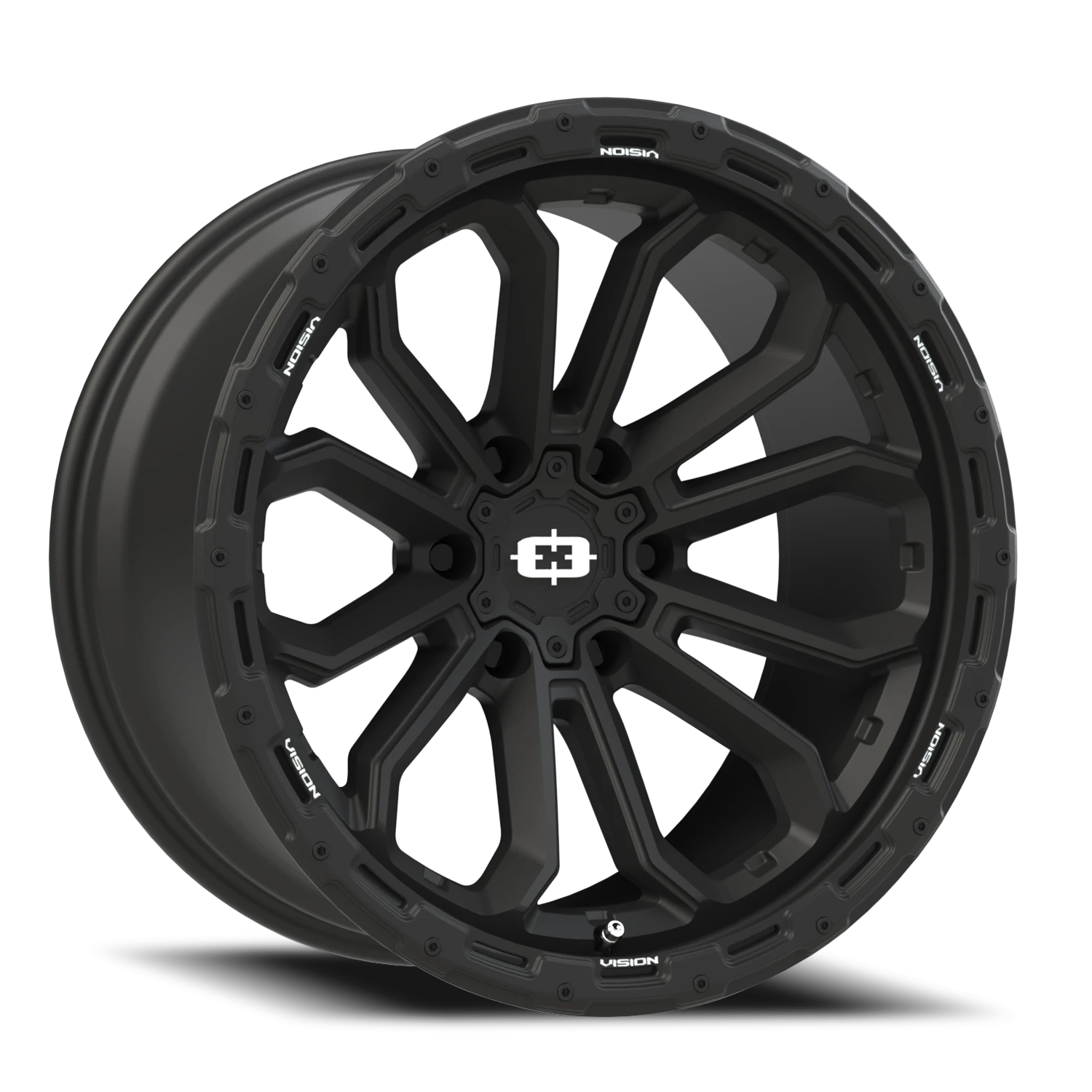 Vision Korupt 20X10 Satin Black Wheel