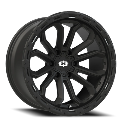 Vision Korupt 20X10 Satin Black Wheel