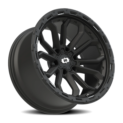Vision Korupt 20X10 Satin Black Wheel