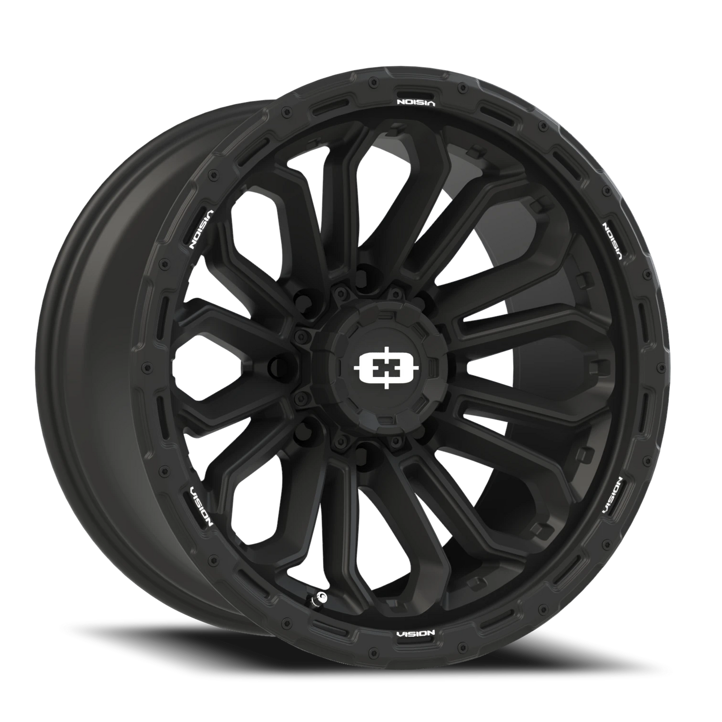 Vision Korupt 20X10 Satin Black Wheel