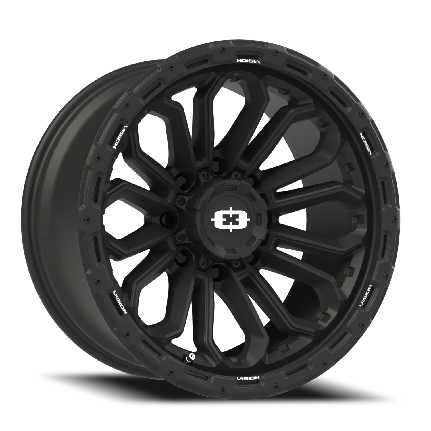 Vision Korupt 20X10 Satin Black Wheel