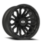 Vision Korupt 20X10 Satin Black Wheel