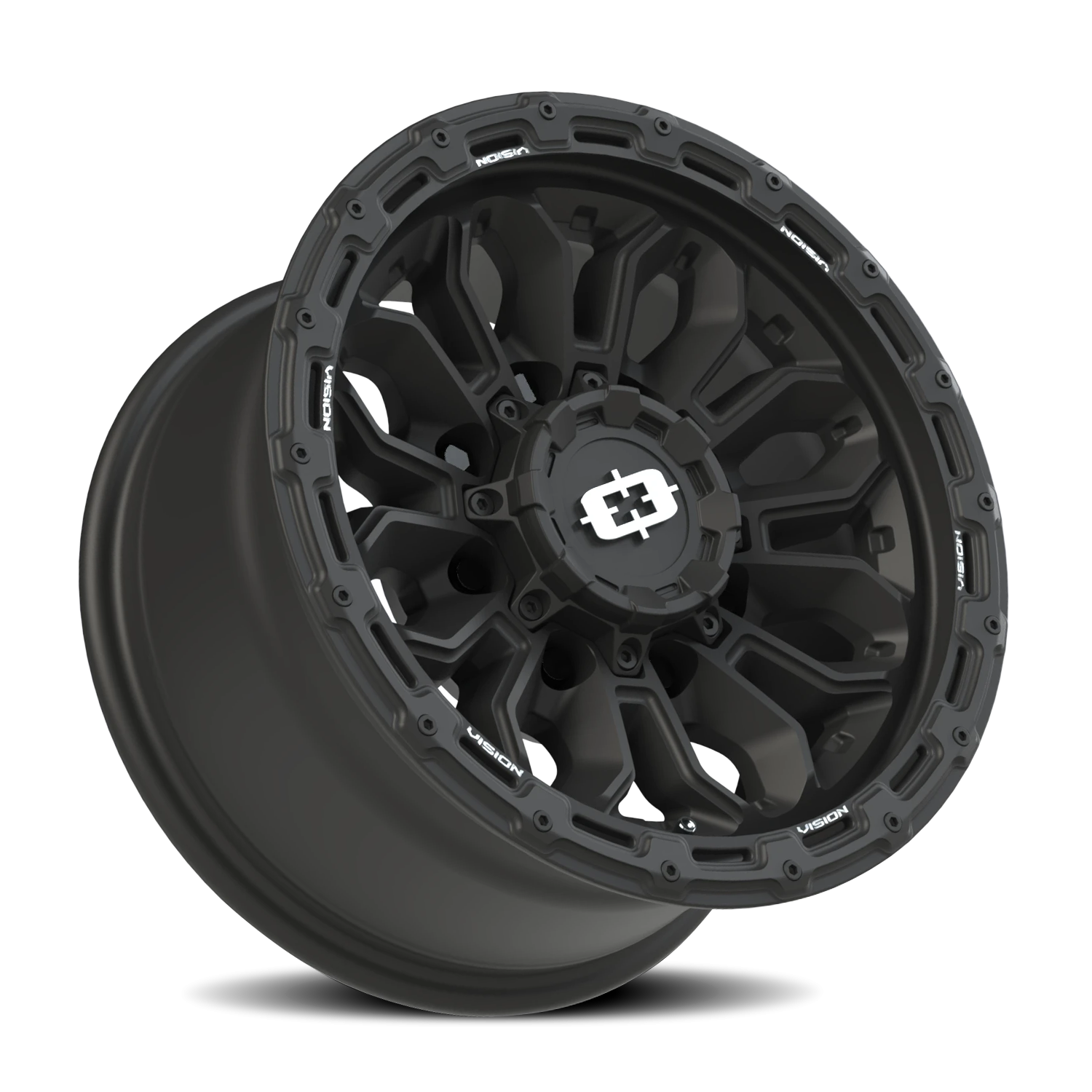 Vision Korupt 16X8 Satin Black Wheel