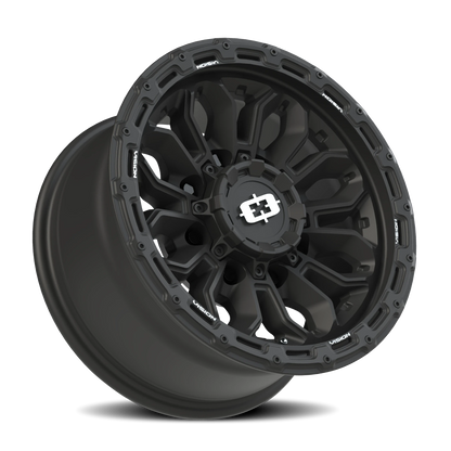 Vision Korupt 16X8 Satin Black Wheel