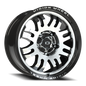 Vision Inferno 18X8.5 Gloss Black Machined Face Wheel