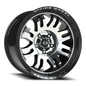 Vision Inferno 18X9.5 Gloss Black Machined Face Wheel