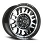 Vision Inferno 18X9 Gloss Black Machined Face Wheel