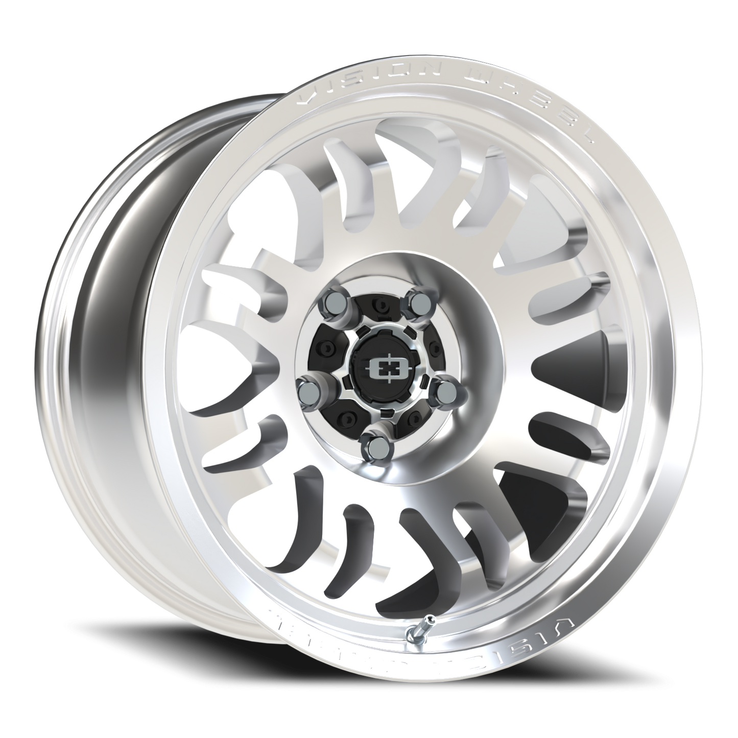 Vision Inferno 17X9.5 Milled Machine Face Wheel