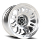 Vision Inferno 17X9.5 Milled Machine Face Wheel