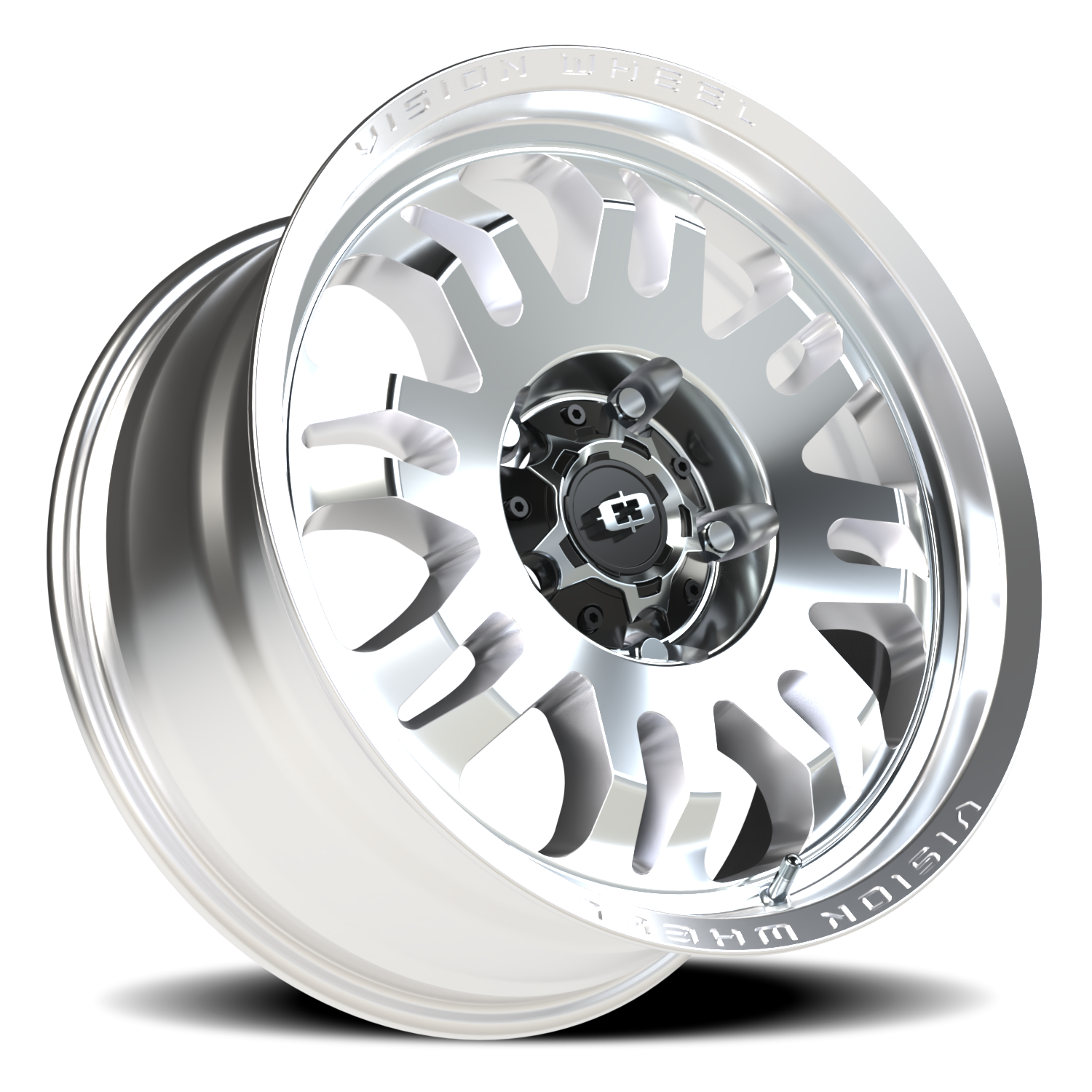 Vision Inferno 18X8.5 Milled Machine Face Wheel