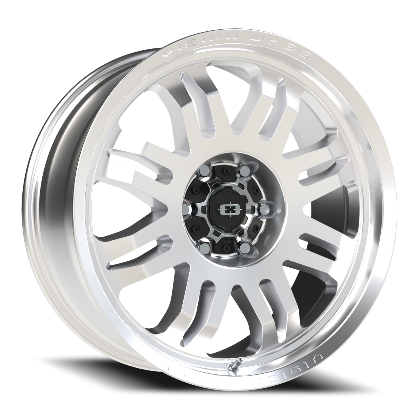 Vision Inferno 20X9 Milled Machine Face Wheel