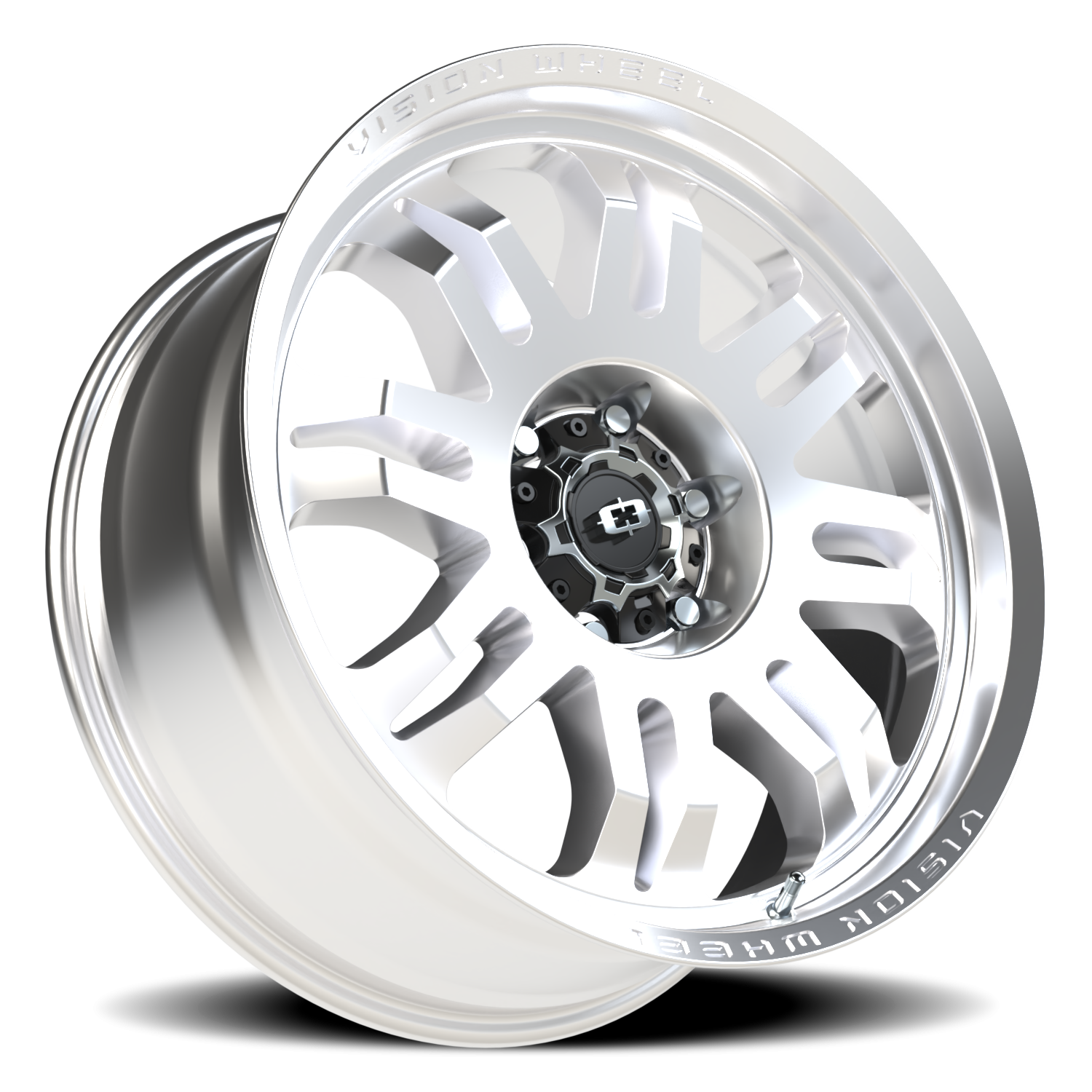 Vision Inferno 20X9 Milled Machine Face Wheel
