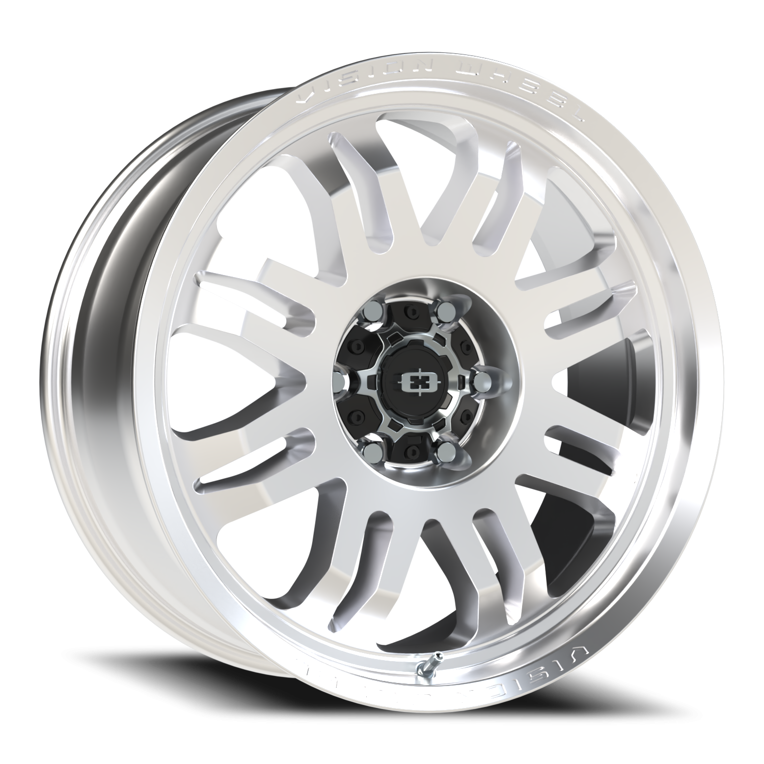 Vision Inferno 20X9 Milled Machine Face Wheel