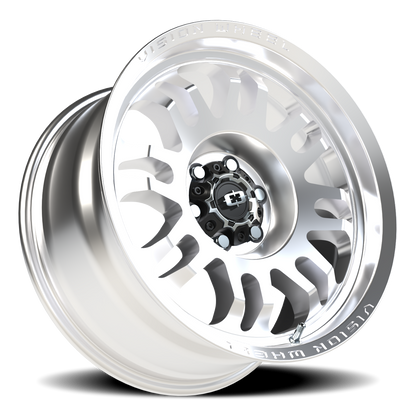 Vision Inferno 17X8.5 Milled Machine Face Wheel