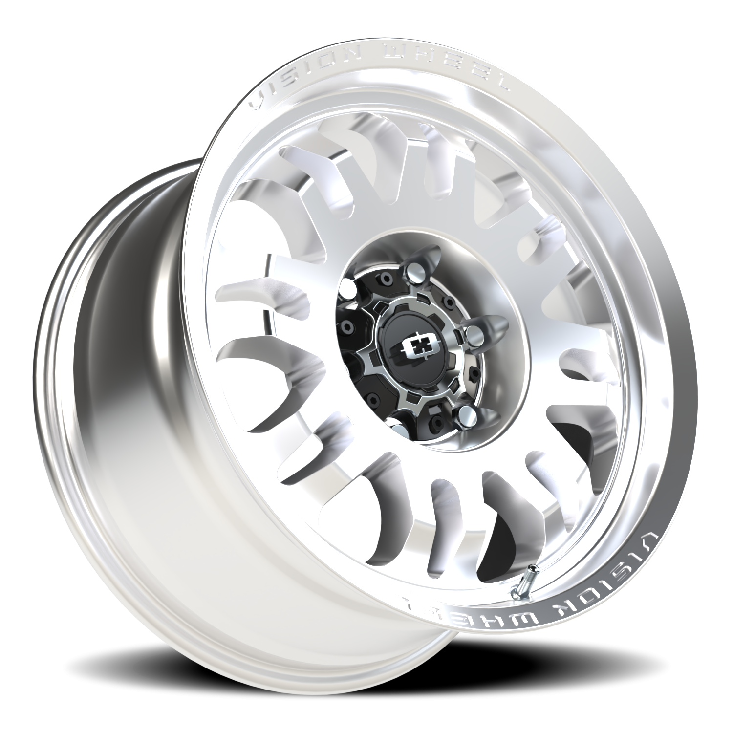 Vision Inferno 17X9 Milled Machine Face Wheel