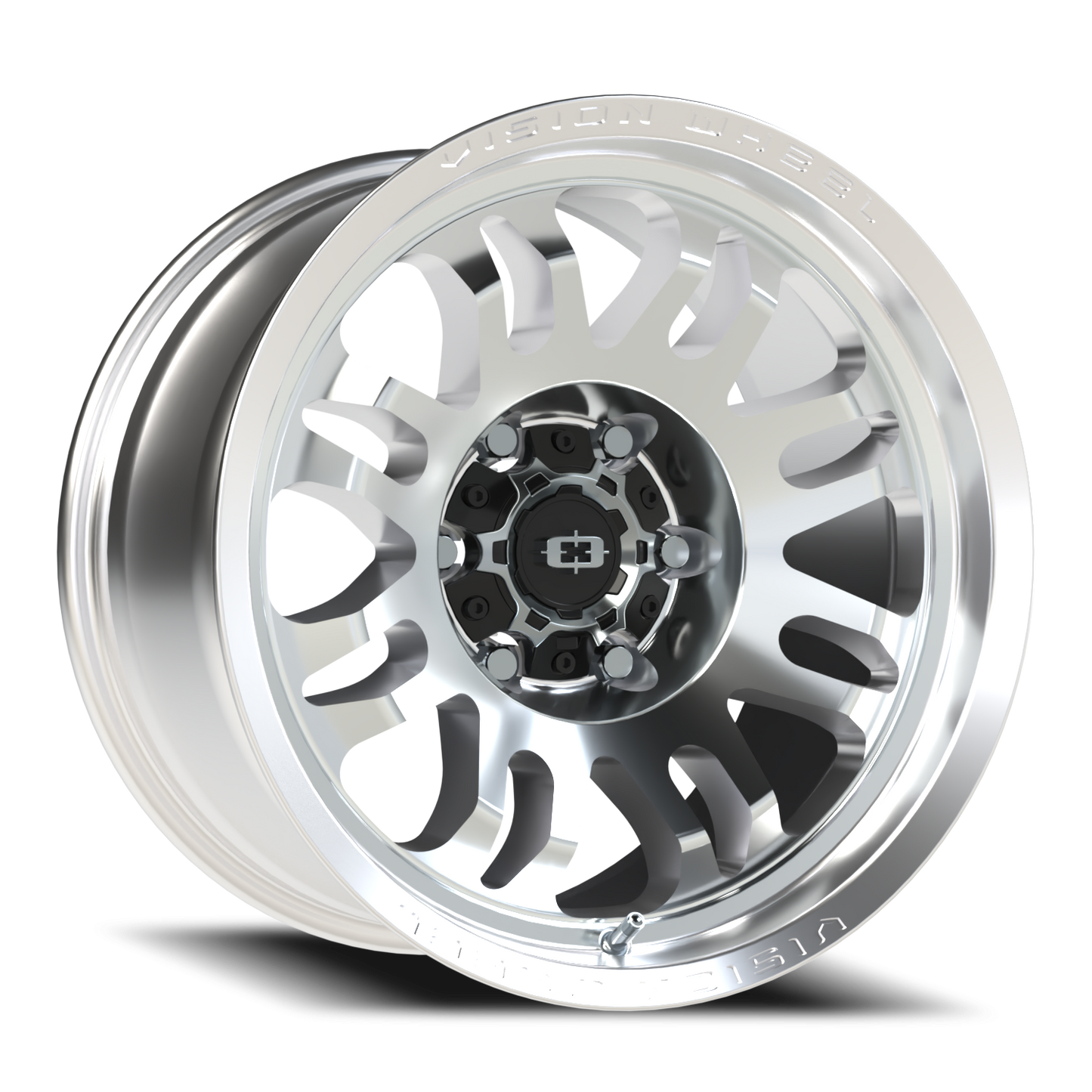 Vision Inferno 17X9.5 Milled Machine Face Wheel