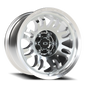 Vision Inferno 17X9.5 Milled Machine Face Wheel