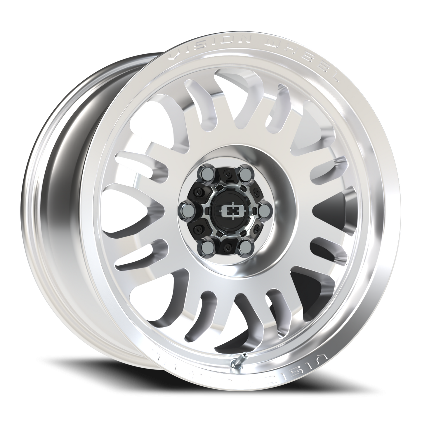 Vision Inferno 17X9 Milled Machine Face Wheel