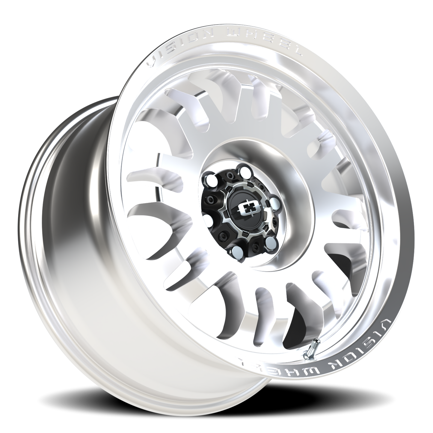 Vision Inferno 17X9 Milled Machine Face Wheel