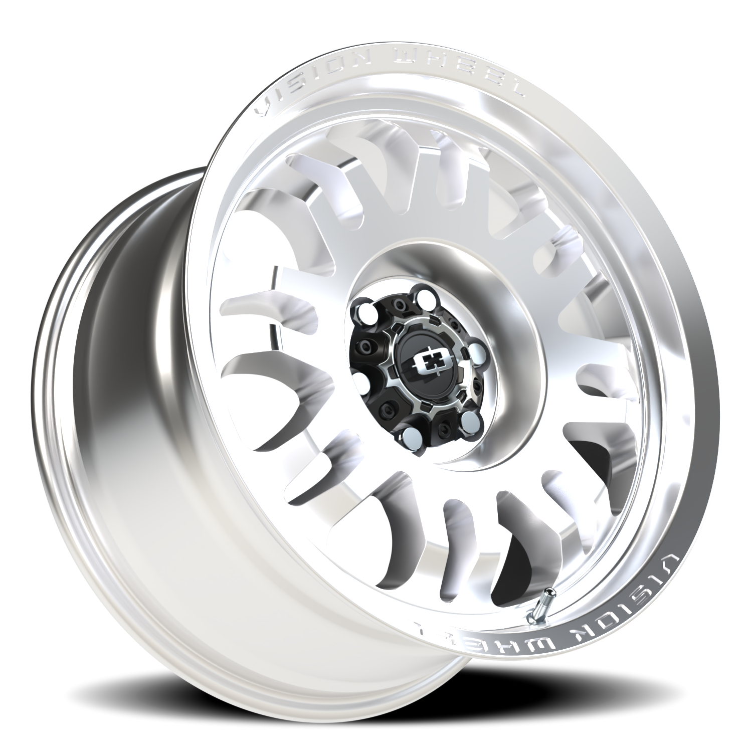Vision Inferno 17X9 Milled Machine Face Wheel