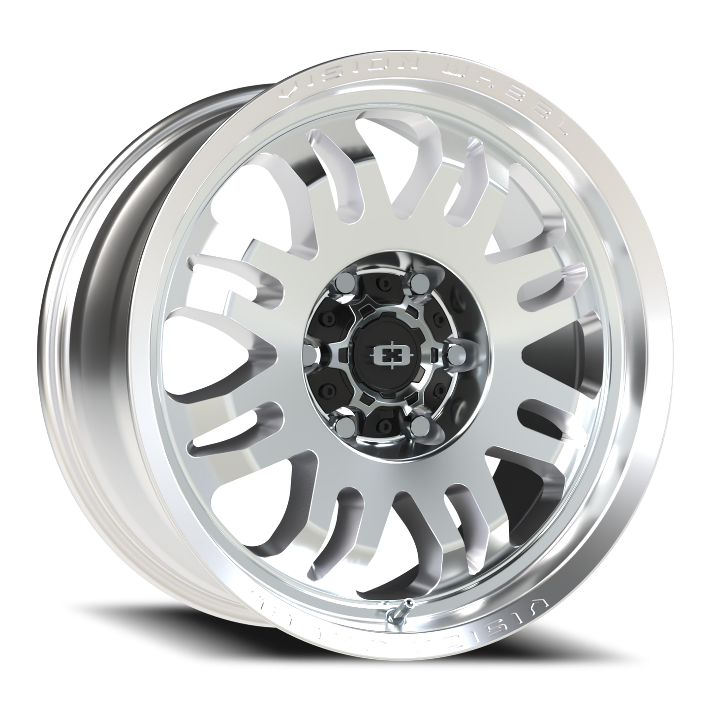 Vision Inferno 18X8.5 Milled Machine Face Wheel