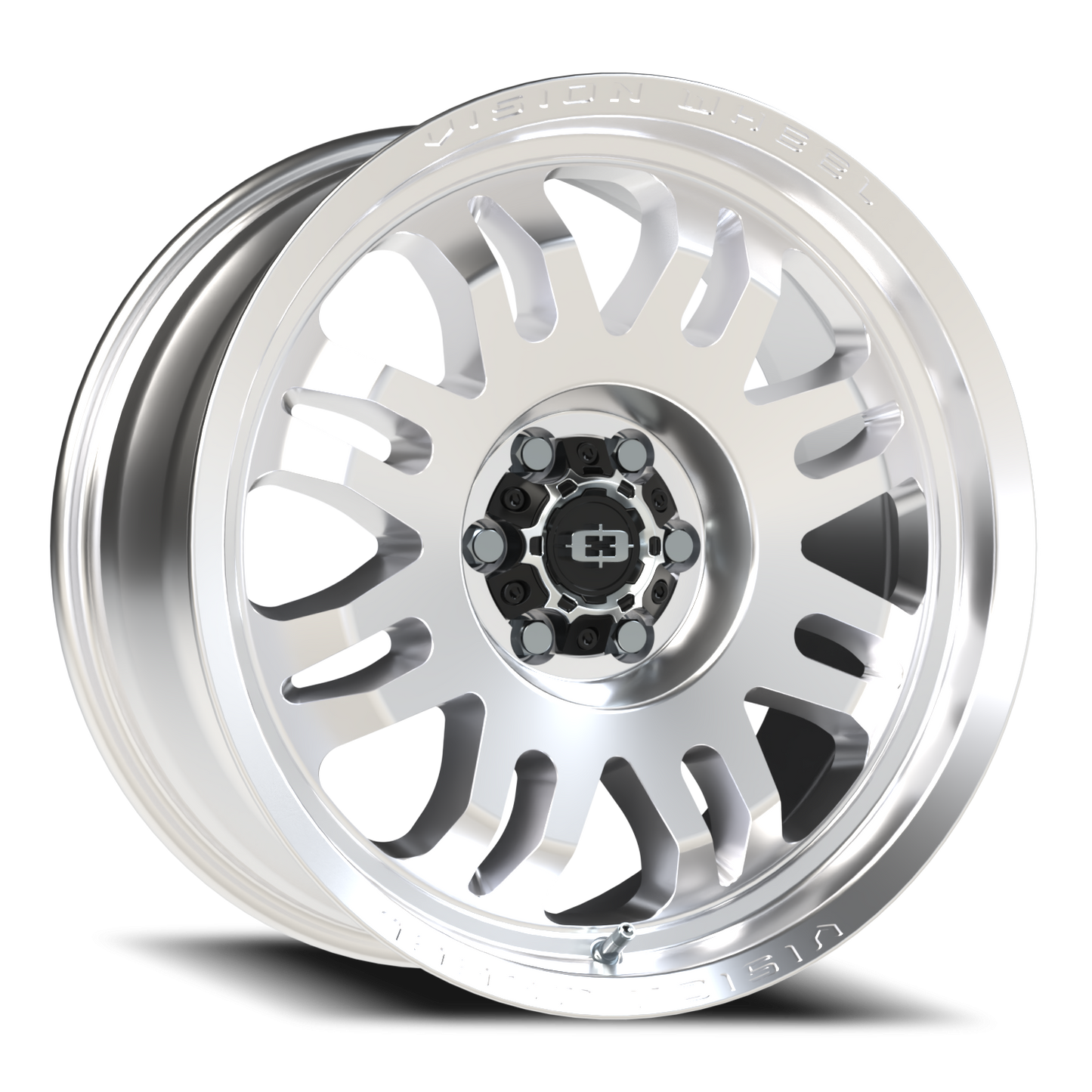 Vision Inferno 18X8.5 Milled Machine Face Wheel