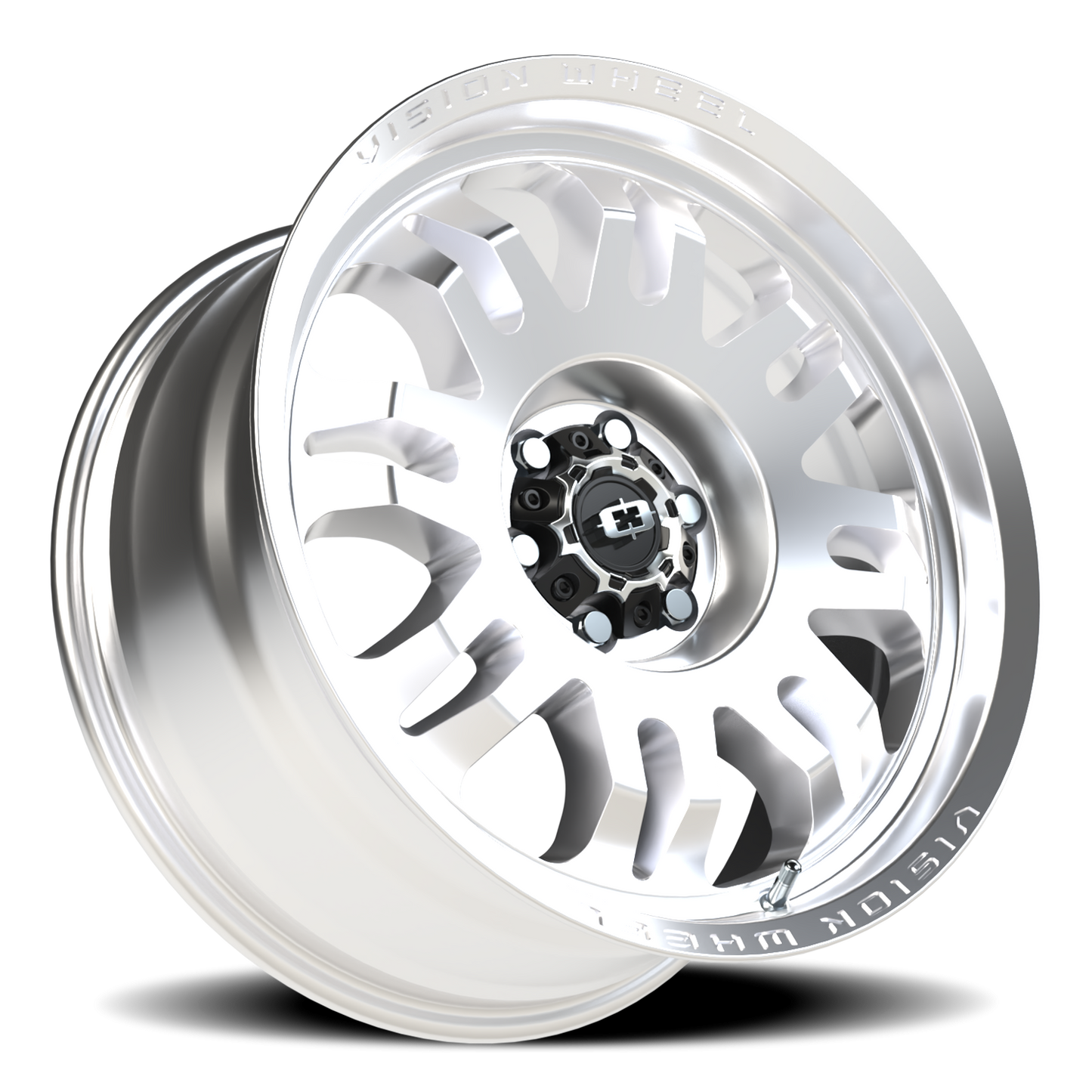 Vision Inferno 18X8.5 Milled Machine Face Wheel