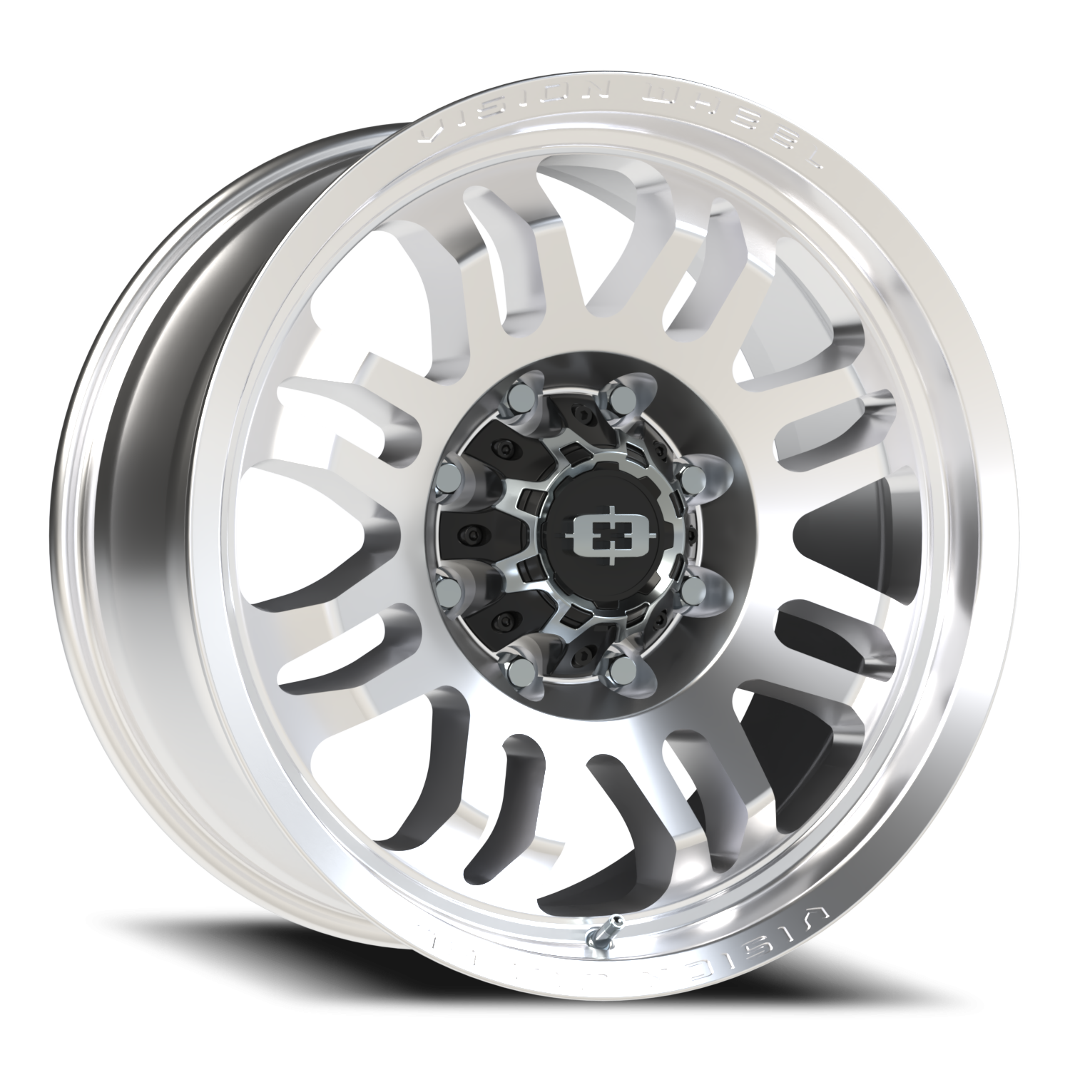 Vision Inferno 20X9.5 Milled Machine Face Wheel