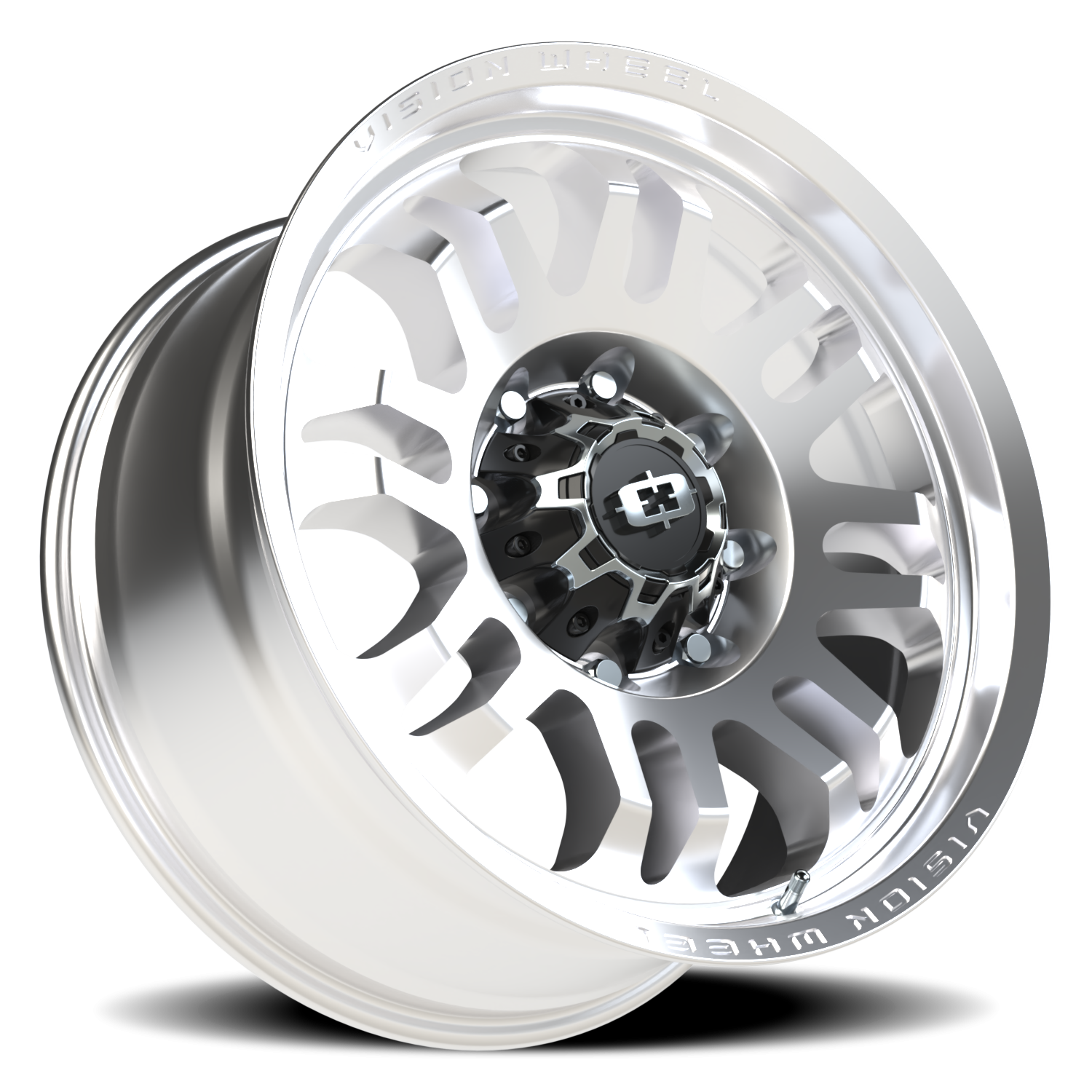 Vision Inferno 20X9.5 Milled Machine Face Wheel