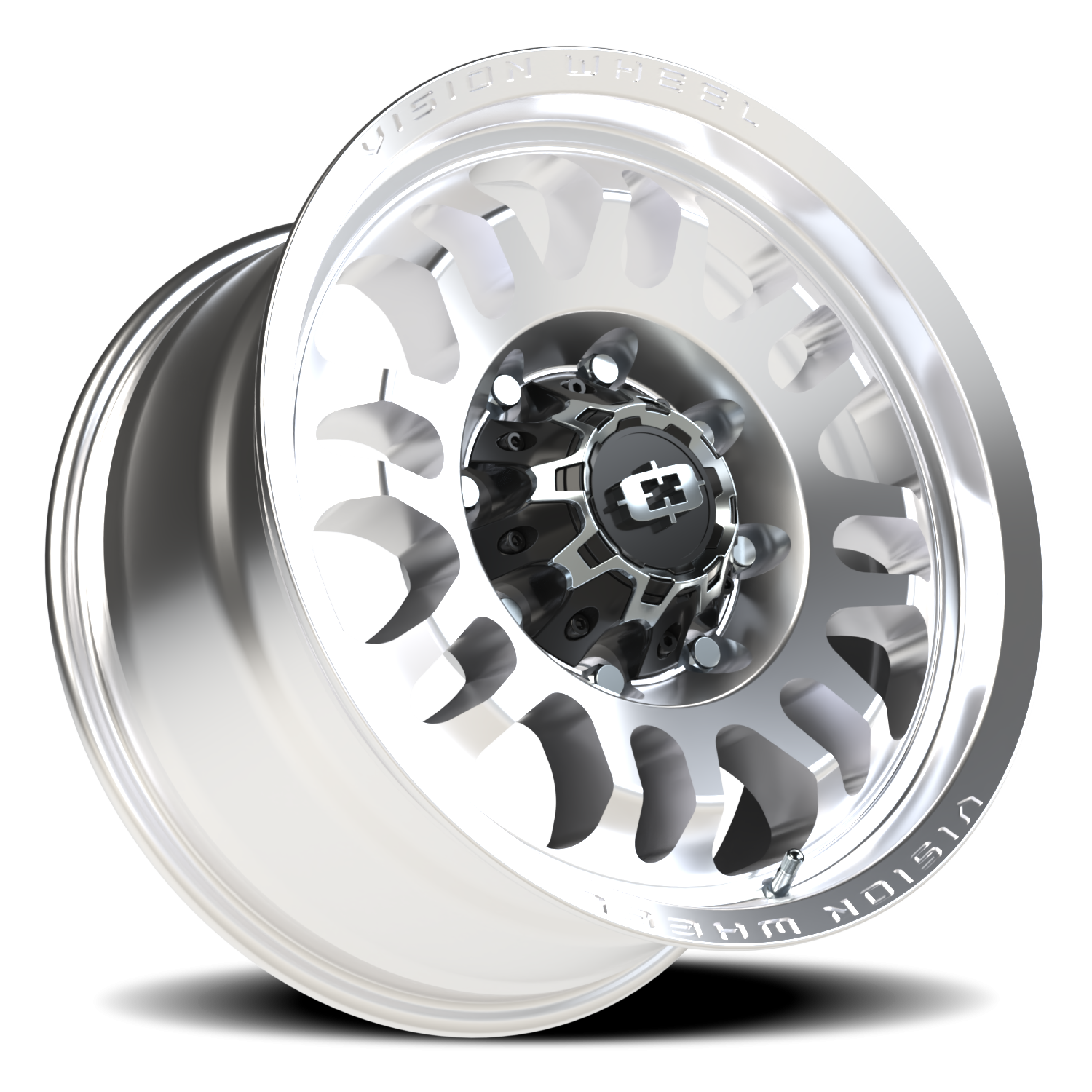 Vision Inferno 18X9 Milled Machine Face Wheel
