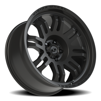 Vision Inferno 20X9.5 Satin Black Wheel