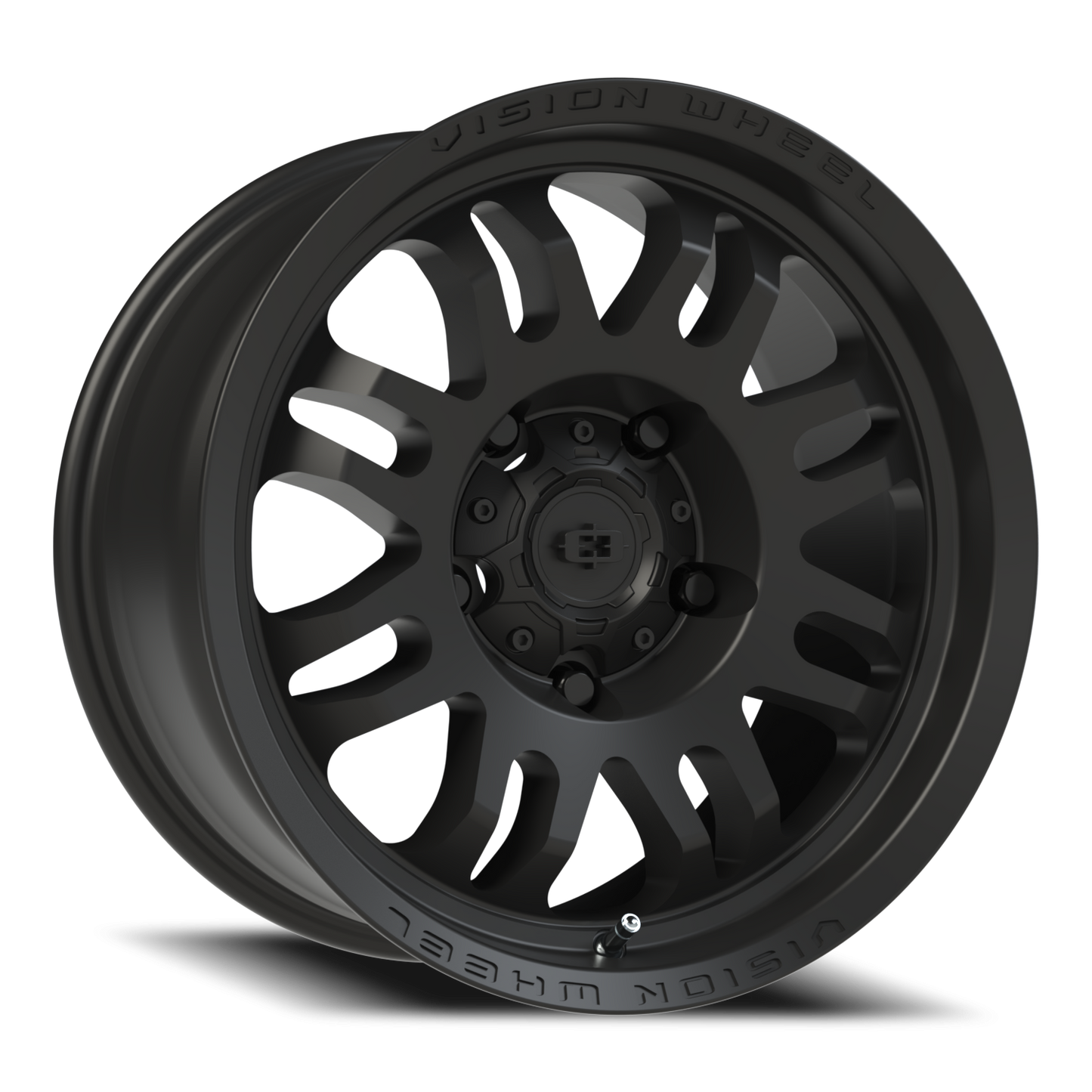 Vision Inferno 17X8.5 Satin Black Wheel