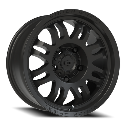 Vision Inferno 17X8.5 Satin Black Wheel
