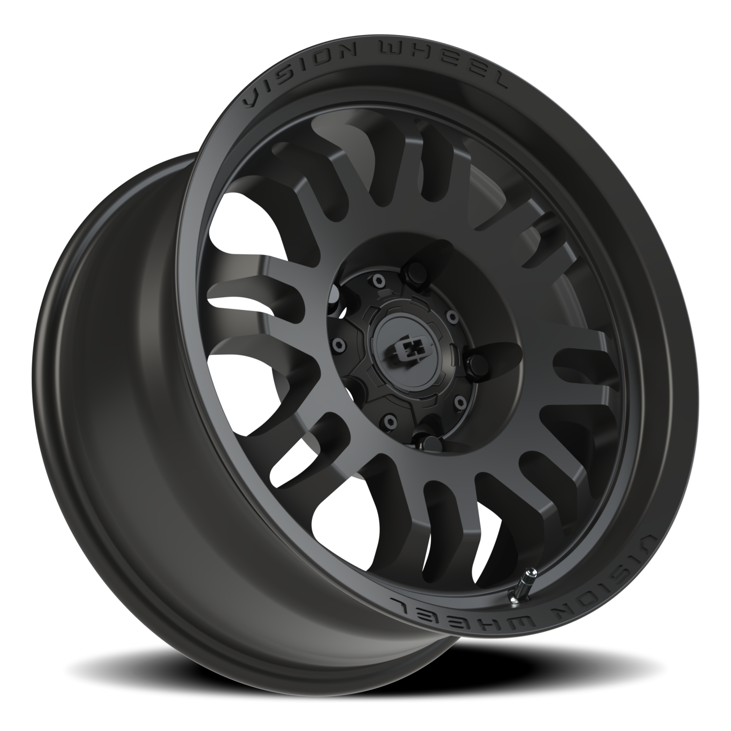 Vision Inferno 17X8.5 Satin Black Wheel