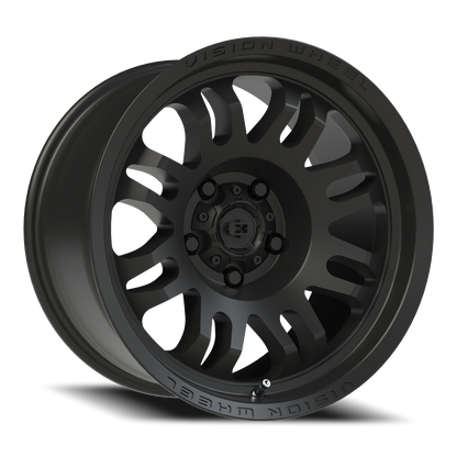 Vision Inferno 17X9.5 Satin Black Wheel