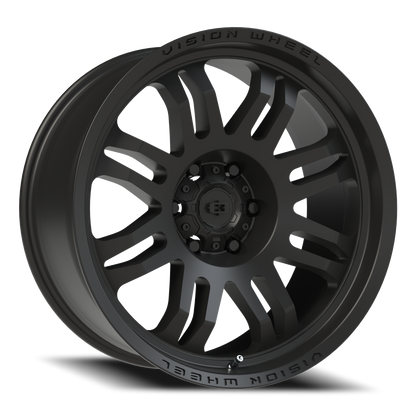 Vision Inferno 20X9.5 Satin Black Wheel