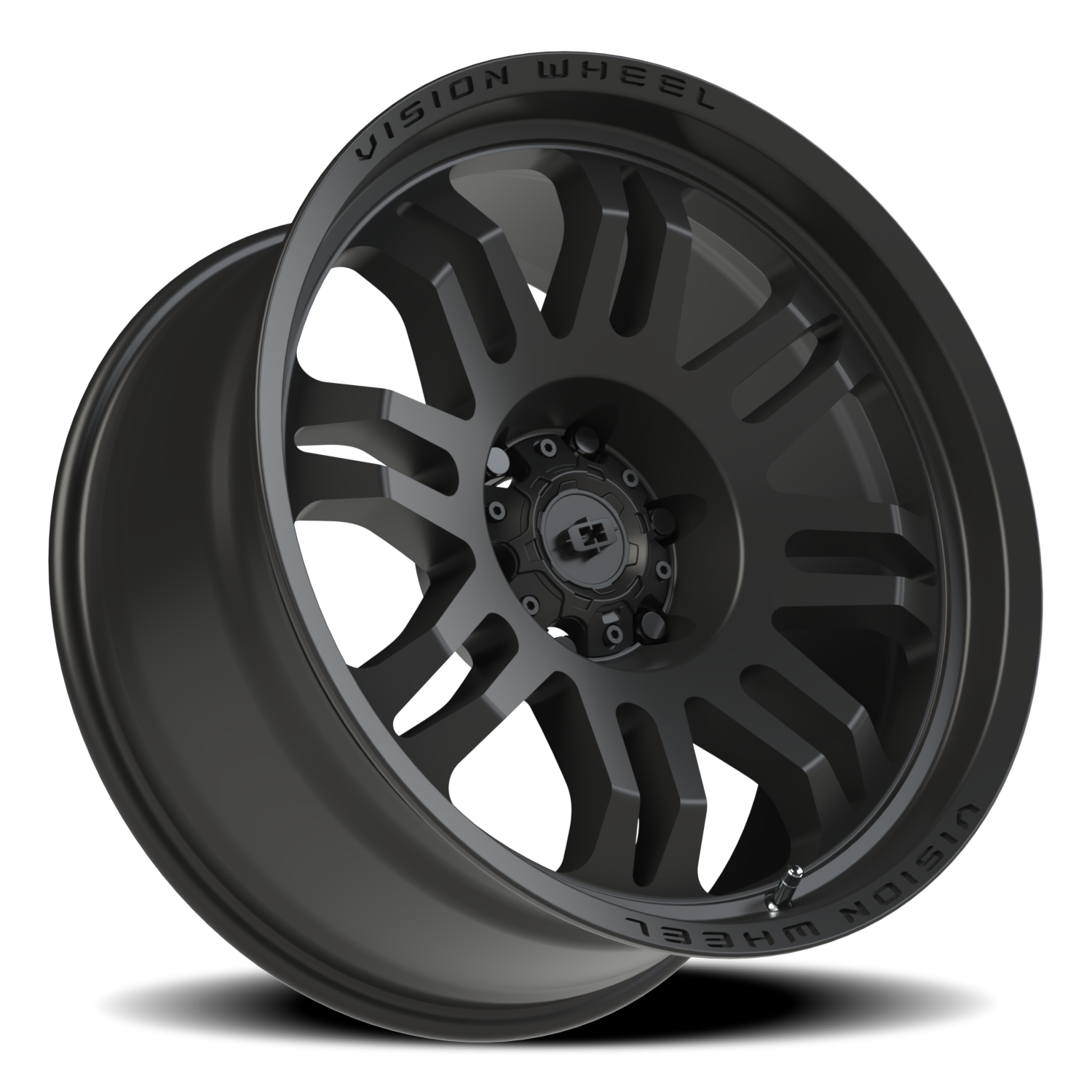Vision Inferno 20X9.5 Satin Black Wheel