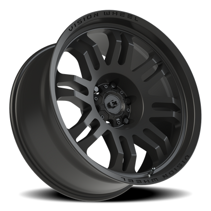 Vision Inferno 20X9.5 Satin Black Wheel