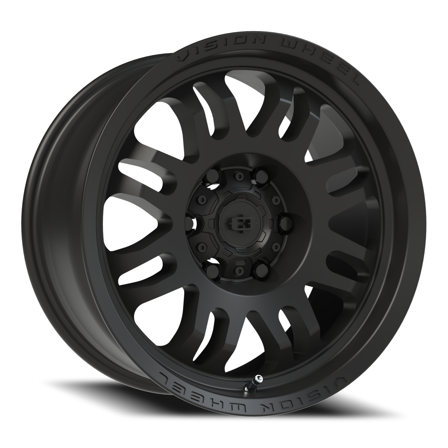 Vision Inferno 17X8.5 Satin Black Wheel